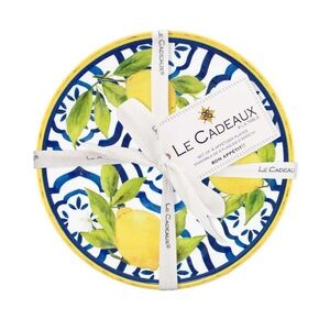 NWT LE CADEAUX PALERMO APPETIZER PLATES (SET OF 4)